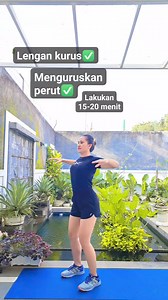 377K views · 2.6K reactions | Latihan menguruskan lengan dan perut , rutin ya! #workout #exercise #senamperut #senammenguruskan #bodygoals #reelssenam #reelsfacebook #senamviral | Deyfie Kalesaran | Facebook
