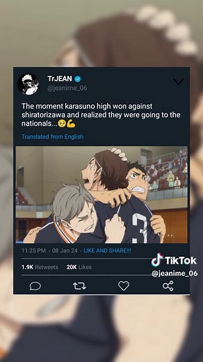 Karasuno Wins Against Shiratorizawa | Haikyuu Nationals Winner