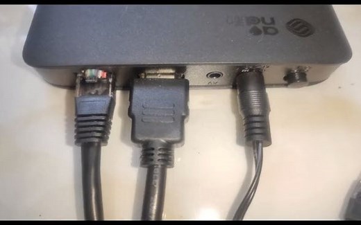 机顶盒安装演示