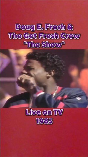 Doug E. Fresh and The Get Fresh Crew - "The Show" live on TV (1985) #80srap #80shiphop #dougefresh