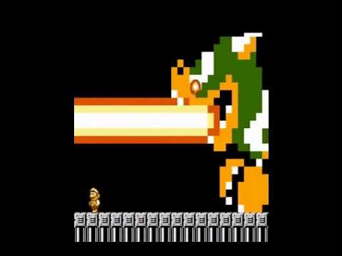 Extra Mario Bros. (SMB 1 Hack) Final Boss