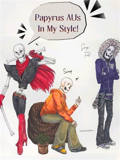 Finally back online holyyy😭 Who should I do next??!! this semester was so hard, I straight up had no time to draw for myself lmao anyways!! enjoy the boys!!! finally did the part 2 for the sans au post I did a while back. #UnderfellPapyrus #fellpapyrus #underswappapyrus #swappapyrus #swapfellpapyrus