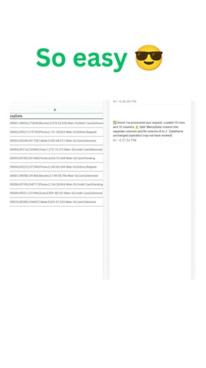 comma separated value. #excel #excelhacks #exceltips