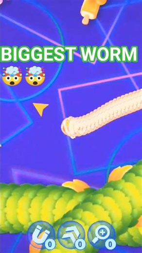 BIGGEST WORM Ever in Worm Zone 🐍🔥