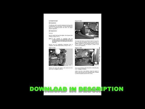 Bobcat E42 Compact Excavator Workshop Manual PDF English – Complete Repair Guide