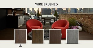 Looking for more texture in your life? https://bit.ly/3bgJaX2 #SeeWhatWeDidThere #GetASample #BetterTechBetterDeck #GoAgainstTheGrain | TimberTech