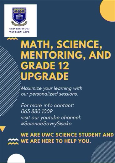 🔬✨ Unlock the magic of learning with UWC Science Students! 🚀 Embark on a journey of support, collaboration, and academic excellence.