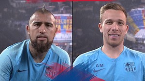 383K views · 10K reactions | The #CopaAmerica test ❓  Arturo Vidal & Arthur Melo  Who knows more? 樂 | FC Barcelona | Facebook