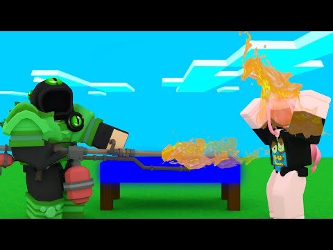 I 1v1'd A *TOXIC* E-GIRL In Roblox BedWars