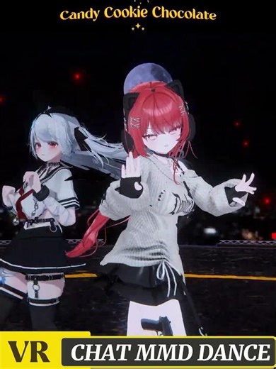 Candy Cookie Chocolate #mmd #vrchat #vrc #dance #mmd #mmdshorts #shorts #shortvideo #kpop #Jpop