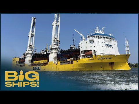 Happy Star: The Extraordinary Ship That Can Lift 2,200mt
