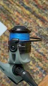 How to put new line on an open face fishing reel