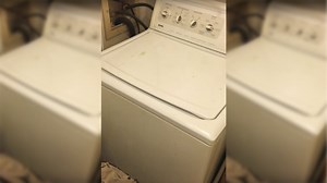 Lonely, musical dude uses washing machine as his backup band