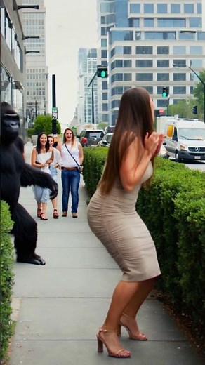 Epic Gorilla Prank! Hilarious Women’s Reactions 😂
