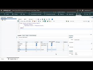 Creating On-Demand Rules in Financial Consolidation and Close