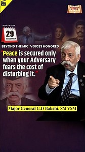Maj Gen G. D. Bakshi: India’s Toughest Strategic Truths — Finally Said | Adhyaay