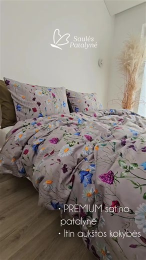 Pilkos spalvos PREMIUM satino patalynės komplektai – pasirinkimas tiems, kurie vertina ramybę, subtilų prabangos jausmą ir nepriekaištingą miego komfortą 🌸 Satinas maloniai glunda prie odos, atrodo itin estetiškai ir suteikia miegamajam modernios harmonijos. Pilka spalva lengvai dera prie bet kokio interjero ir niekada nepabosta ✨ Atrask patalynę, kuri ne tik puošia, bet ir leidžia išsimiegoti tikrai kokybiškai 💤 #satinoPatalynė #pilkaPatalynė #premiumPatalynė #miegui #miegamasis