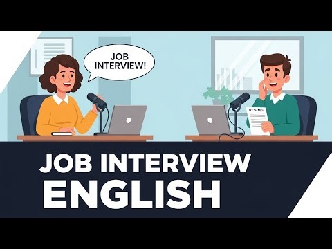 Job Interview English Conversation | Common Interview Questions (ESL Podcast)