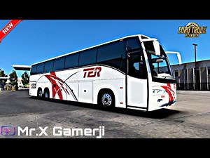 Volvo 7550 Classic Bus Mod – ETS2 1.41 ETS2 Bus Mod