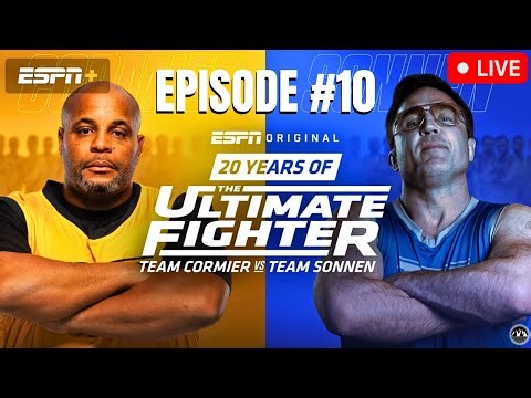 The Ultimate Fighter: Team Cormier vs. Team Sonnen | LIVE STREAM | TUF 33 Watch Party | EP10 ESPN+