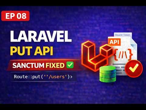 Laravel PUT REST API Example | Update API (EP 08)