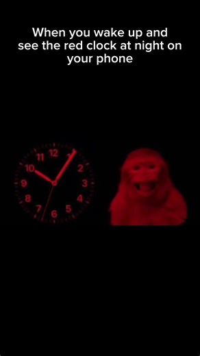Red clock on iPhone #roblox