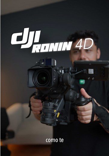 DJI Ronin 4D cámara de cine: prueba y características clave