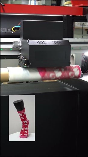 How accurate is the color reproduction when printing custom socks with a sock printer?