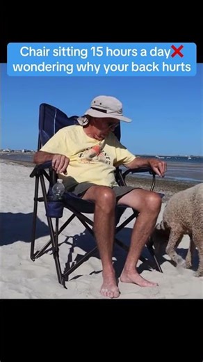 Do what is natural, chairs are unnatural, do GOATA to gain the ability to rest on the ground #goata