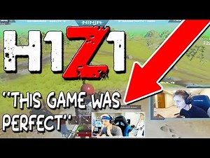 NINJA REACTS TO HIS 38 KILL RECORD ON H1Z1!!! (Says He Misses the Old H1!!)