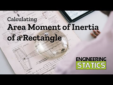 Calculating the Area Moment of Inertia of a Rectangle