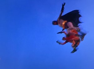 Watchin’ Batman | “Holy suborbit, Batman! It’s raining down there!!” Batman activates remote control on the Batmobile 🦇 | Instagram