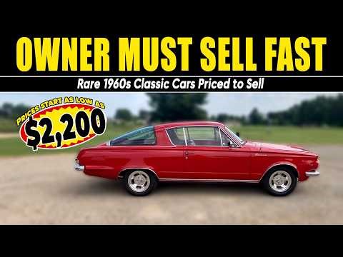 Why So Cheap? 25 Vintage Cars from the ’60s You Can Still Buy!