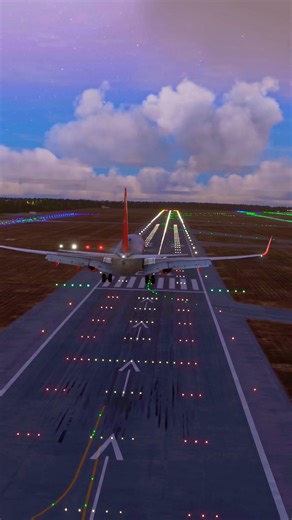 Boeing 737-800 landing at Stansted Airport | Microsoft Flight Simulator