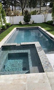 Piscina rectangular . | Piscinas Casa