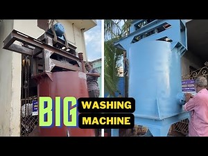 Big Washing Machine for Plastic Recycle | Rolex Engineering Works | REW
