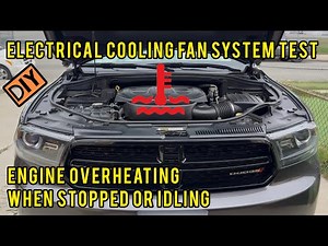 2018 Dodge Durango 3.6L Engine Overheating issue! Electrical Cooling Fan System Test.