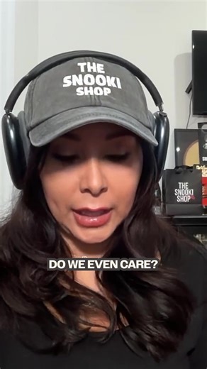 “Do we even care” is the realest thing ever. No. We don’t. 😭😭😭 @Snooki @itsalwayssomethingpod