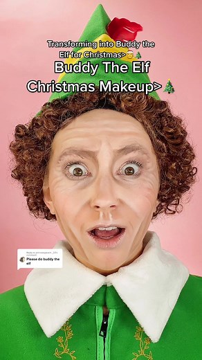 Full Buddy the Elf Transformation Makeup Tutorial | Christmas Elves