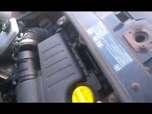 Vauxhall Vivaro Air Filter & Box Removal