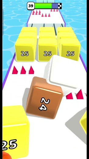 Super Fast Square Marble ⚡ Epic Race🟪🟫🟦🏃🏃No Mistakes! Marble Run Square Skin