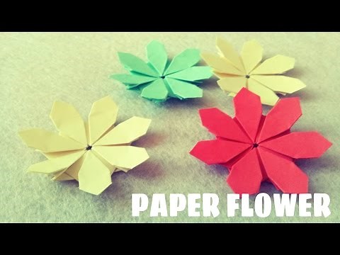 Origami Flower Tutorial - Origami Easy