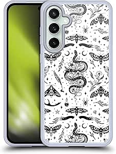 Head Case Designs Officially Licensed Episodic Drawing Flash Tattoo Pattern Gel Case [Military Grade Protection] Compatible with Samsung Galaxy S23 FE 5G and Compatible with MagSafe