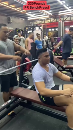 PR 330 Pounds BenchPress @ANATOLY