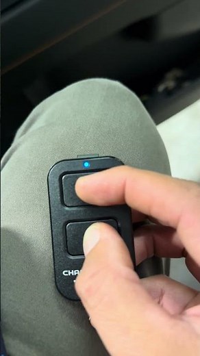 How to setup garage door remote. Chamberlain garage door universal remote. #tips #hacks #garage