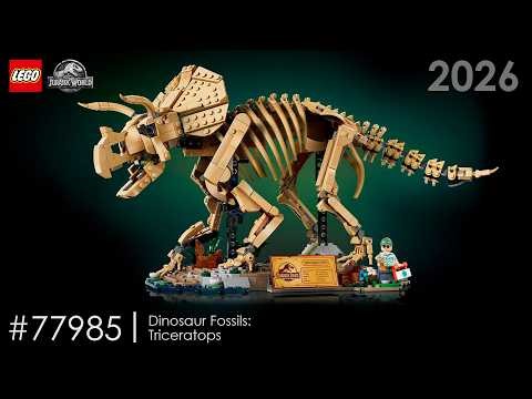 LEGO Jurassic World - Dinosaur Fossils: Triceratops 77985