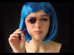 CORALINE BUTTON EYE MAKEUP TUTORIAL