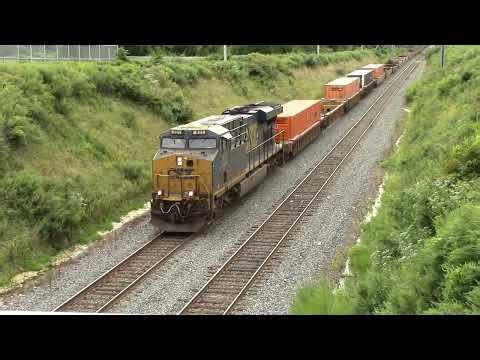 20190905 September 5 2019 CSX Q032 intermodal Q410 Tropicana Orange Juice TPIX Ferromex UP autoracks