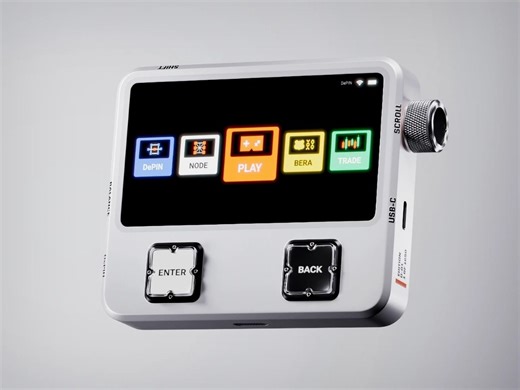 This Hardware Wallet is like a Flipper Zero for Crypto Nerds - Yanko Design