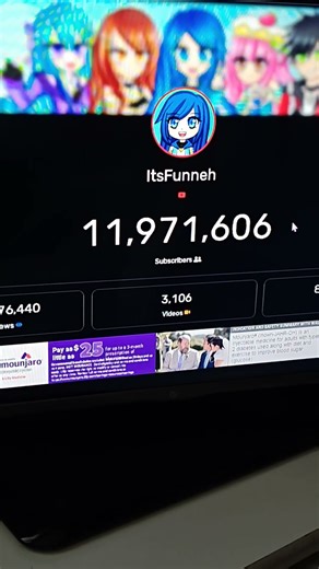 💎﹒ItsFunneh Reaching 12 Million | Ft : ‪@ItsFunneh‬ | #krewreacts5 LunarFanEditzz ﹒✧.*